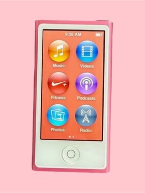 iPod Nano Apple A1446 7th Gen Pink 16gb